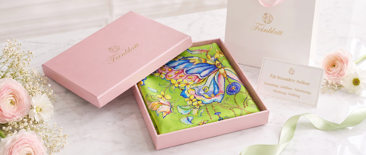 Seidentücher als Geschenk