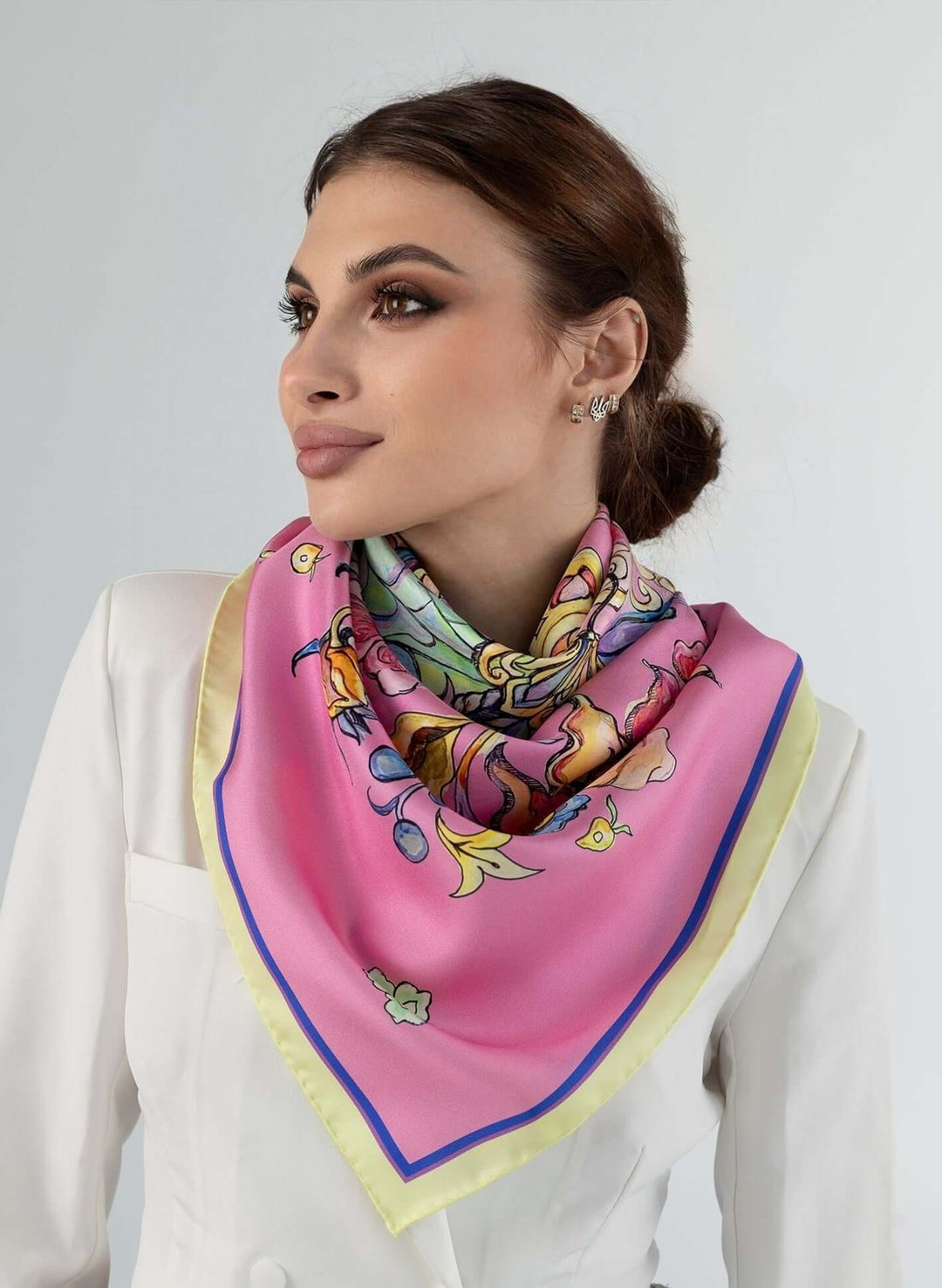 Designer Seidenschal von Iryna Feinblatt